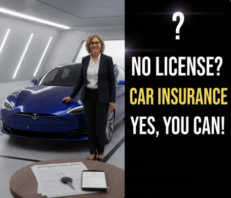 Can I buy car insurance without a license?