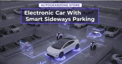 Electronic Car With Smart Sideways Parking:
