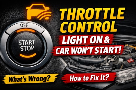 Electronic Throttle Control Light On