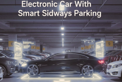 Electronic Car With Smart Sideways Parking: