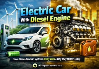 Electric Car With Diesel Engine